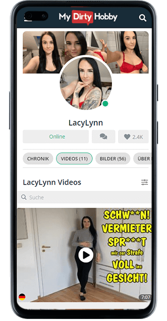 Lacy Lynn bei MyDirtyHobby